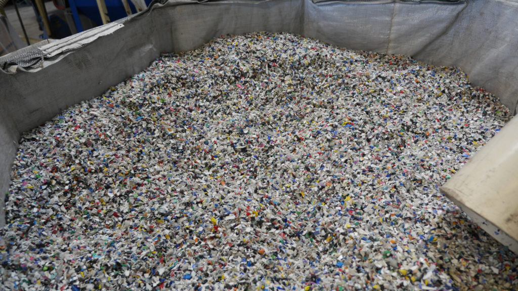 Shredded Plastic At Renewlogy Enhanced Capital